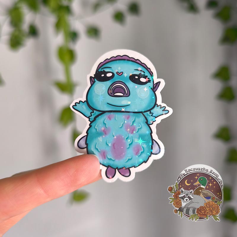 Little arsonist - Sticker [holo stars]