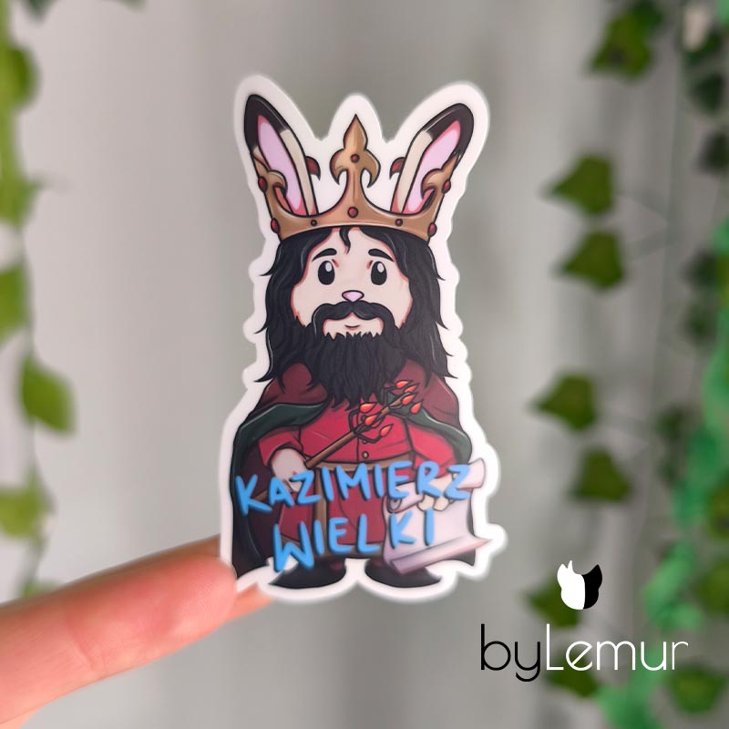 Kazimierz Wielki - Sticker [matte]