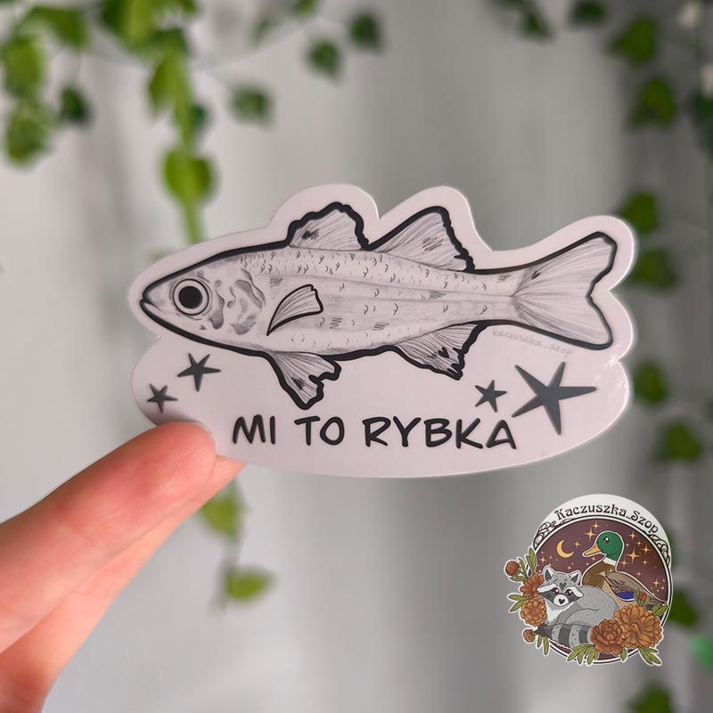 Mi to Rybka - Sticker [glossy]