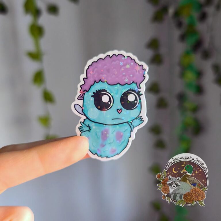 Shrugs in Fairytopian - Sticker [holo stars]