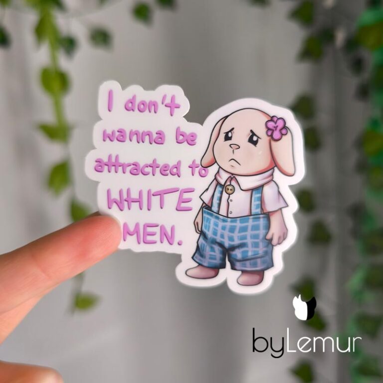 White men - Sticker [matte]