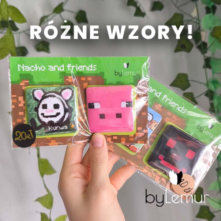 Nacho and Friends - Zestaw 2 przypinek